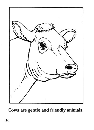 Farm Animals Coloring Book (Dover Little Activity Books)