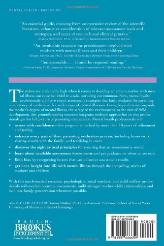 Assessment of Parenting Competency in Mothers with Mental Illness