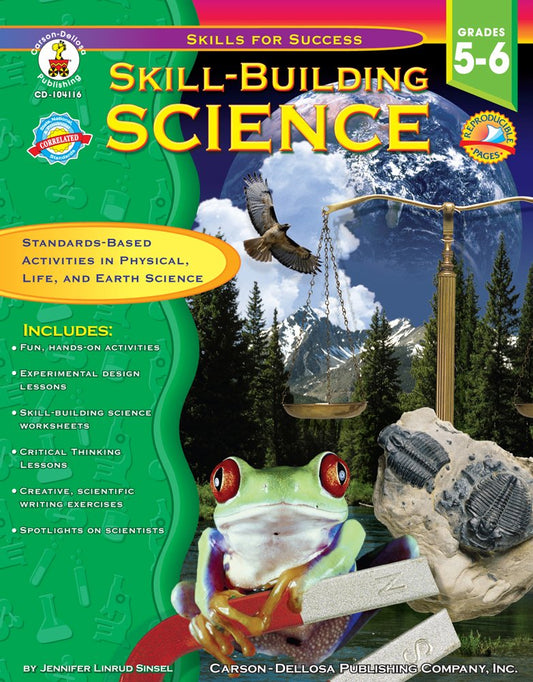 Skill-Building Science, Grades 5 - 6 (Skills for Success Series) - 4289