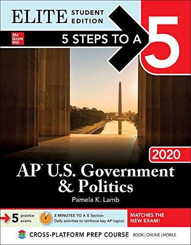 5 Steps to a 5: AP U.S. Government & Politics 2020 Elite Student Edition - 2821
