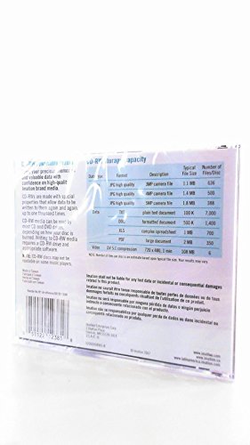 Imation 12381 CD-RW, 74 Minute, 650 MB, 4x (Single with Jewel Case) (Discontinued by Manufacturer)