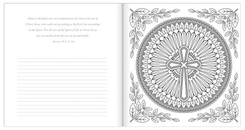 In His Presence Adult Coloring Book With Journal: Color and Journal as You Spend Time With God