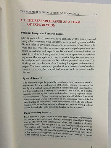 MLA Handbook for Writers of Research Papers