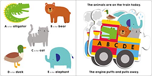 Puzzle and Play: Alphabet Train: A Press-out Puzzle Book! (Puzzle & Play, 1)