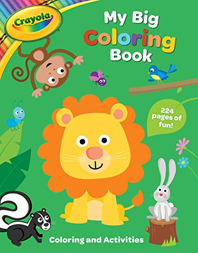 Crayola: My Big Coloring Book (A Crayola My Big Coloring Activity Book for Kids) (Crayola/BuzzPop)