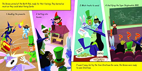 The Holiday Heroes Save Christmas: A Silly Holiday Adventure for Children with Santa!