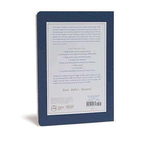CSB Scripture Notebook, Colossiansand Philemon: Read. Reflect. Resopnd.