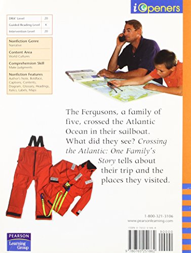 IOPENERS CROSSING THE ATLANTIC: ONE FAMILY'S STORY SINGLE GRADE 2 2005C - 4733