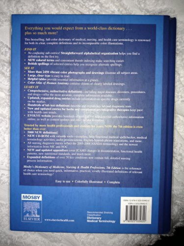 Mosby's Dictionary of Medicine, Nursing & Health Professions