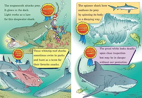 Hark! A Shark!: All About Sharks (Cat in the Hat's Learning Library)