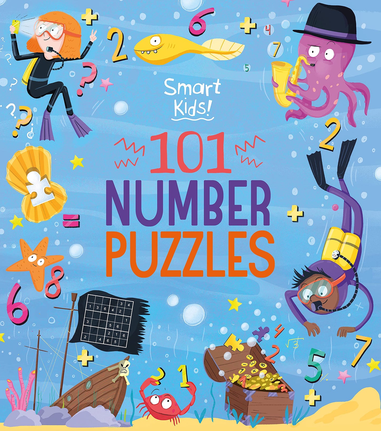 Smart Kids! 101 Number Puzzles