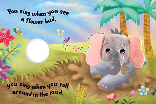Little Elephant - Finger Puppet Board Book - Novelty