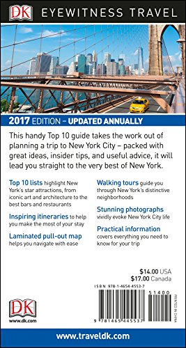 Top 10 New York City (Eyewitness Top 10 Travel Guide)