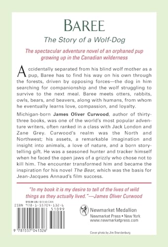Baree: The Story of a Wolf-Dog (Medallion Editions for Young Readers)