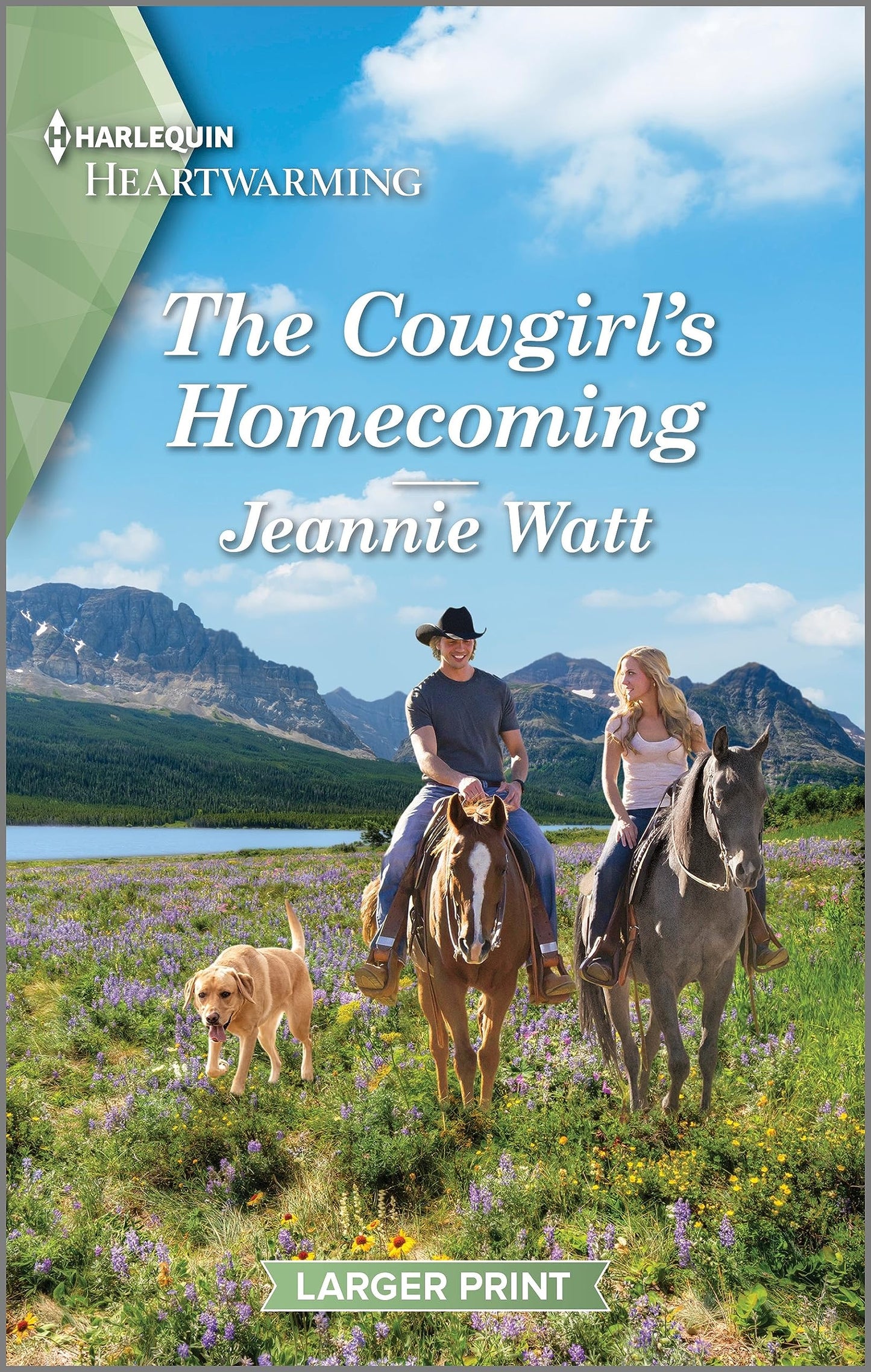 The Cowgirl's Homecoming: A Clean and Uplifting Romance (The Cowgirls of Larkspur Valley, 3)