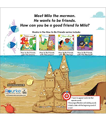 How to Be Friends with This MermanChildren's Book About Making and Supporting New Friends, PreK-Grade 2 Leveled Readers (24 pgs)