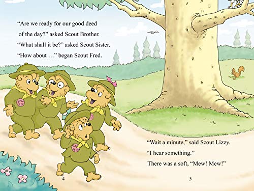The Berenstain Bears Kitten Rescue (I Can Read! / Good Deed Scouts / Living Lights)
