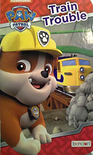 Nickelodeon Paw Patrol Train Trouble Shaped Board Book