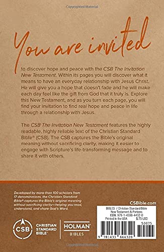 CSB The Invitation New Testament