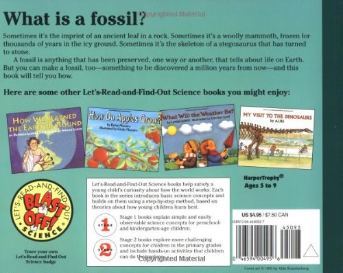 Fossils Tell of Long Ago (Let's-Read-and-Find-Out Science 2)