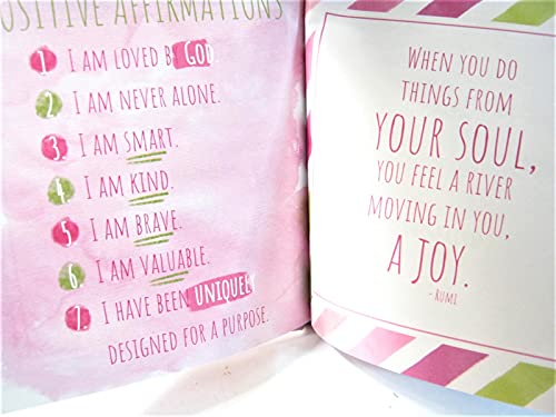 Hardcover Gift Keepsake Journal Book Inspirational Quotes on Happiness 20 pgs for CoWorker Daughter Son Niece Nephew Anyone!