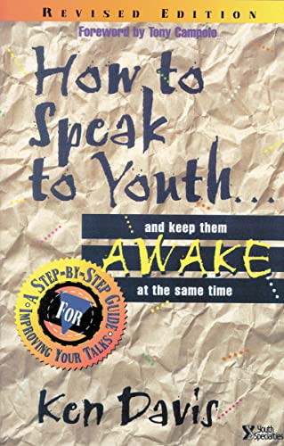 How to Speak to Youth . . . and Keep Them Awake at the Same Time - 3582