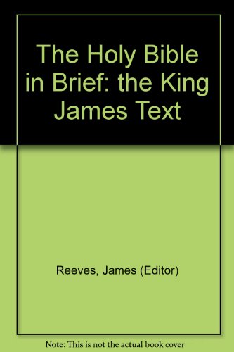 The Holy Bible in Brief