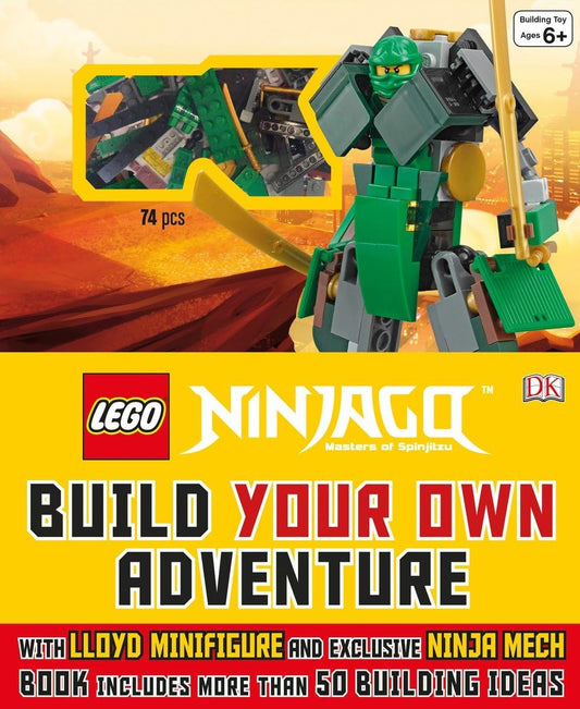 LEGO® NINJAGO: Build Your Own Adventure: With Lloyd Minifigure and Exclusive Ninja Merch, Book Includes More Than 50 Buil (LEGO Build Your Own Adventure)