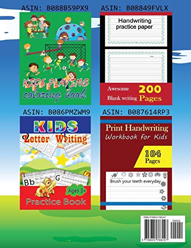Bangla Good Handwriting Practice Book: Easy Handwriting Teaching Bengali Books for Kids ( Write Basic Bengali Sentences for Children)