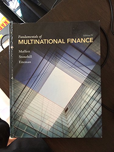 Fundamentals of Multinational Finance - 2803