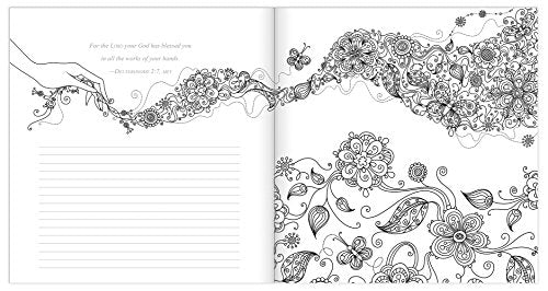 In His Presence Adult Coloring Book With Journal: Color and Journal as You Spend Time With God