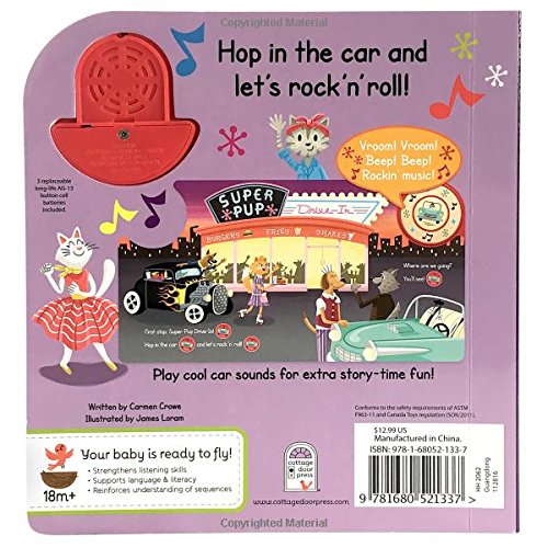 Let's Rock & Roll: Interactive Children's Sound Book (1 Button Sound) (Early Bird Sound Books)