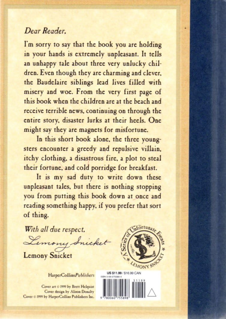 The Bad Beginning, Movie Tie-in Edition (A Series of Unfortunate Events, Book 1) (A Series of Unfortunate Events, 1)