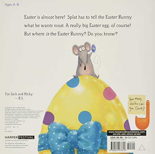 Splat the Cat: Where's the Easter Bunny?