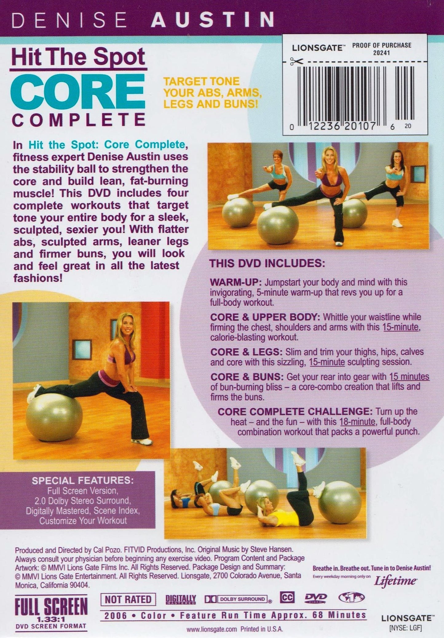 Denise Austin: Hit The Spot Core Complete