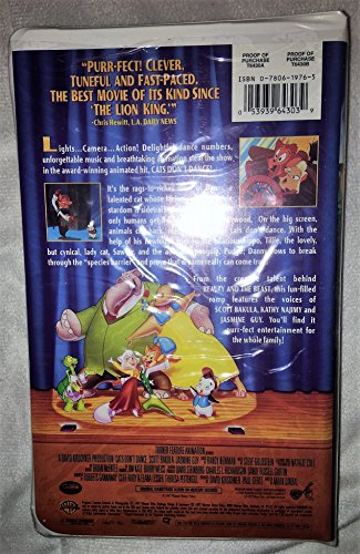 Cats Don't Dance [VHS]
