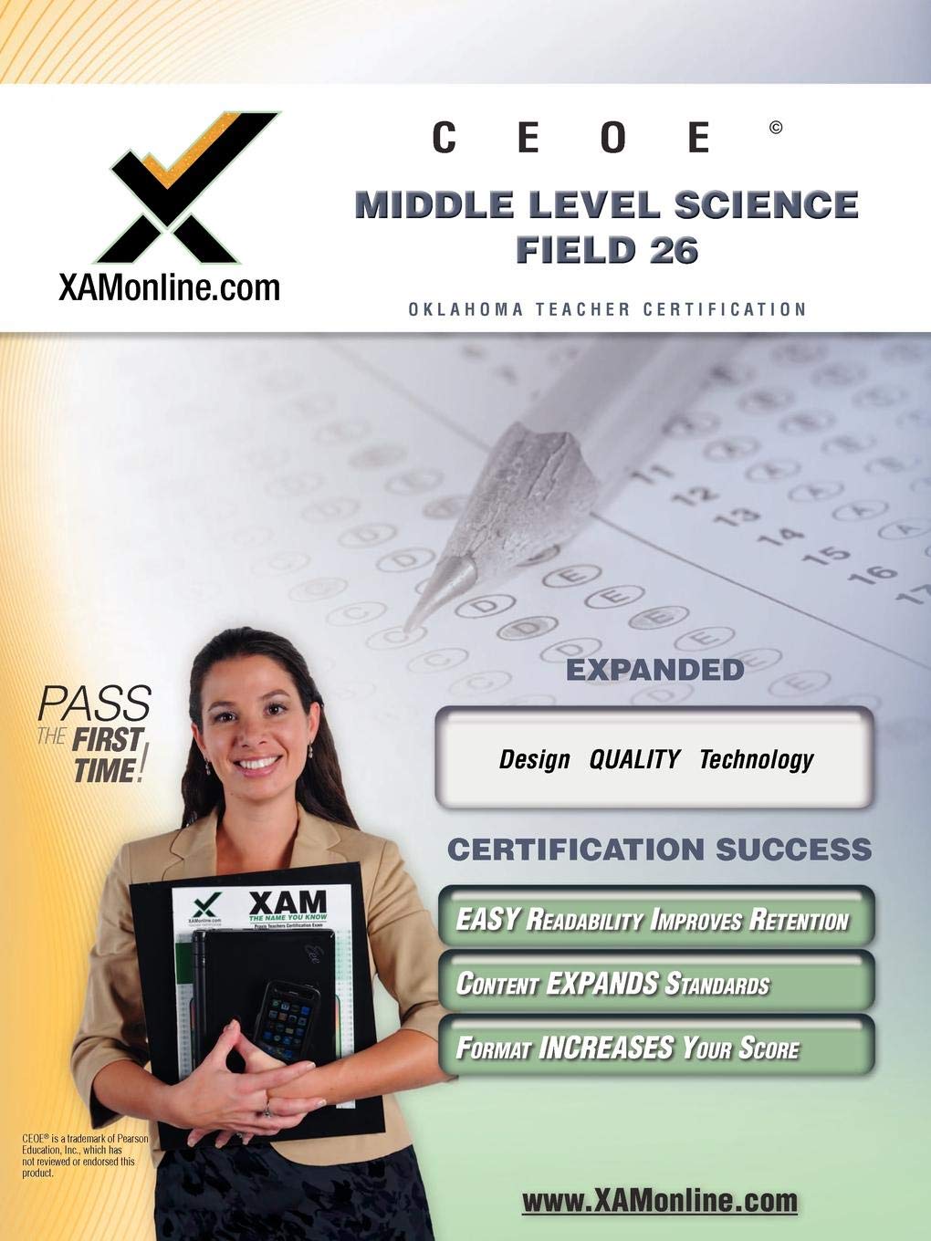 CEOE OSAT Middle Level Science Field 26 Teacher Certification Test Prep Study Guide (XAM OSAT)