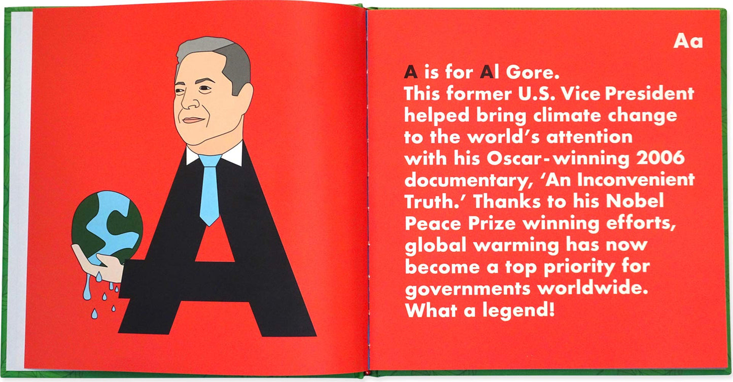ECO Legends Alphabet Book | ABC Books by Alphabet Legends Hardcover