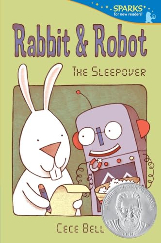 Rabbit and Robot: The Sleepover (Candlewick Sparks) - 509