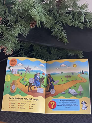 The Beginner's Bible A Christmas Celebration Sticker and Activity Book
