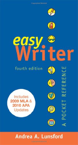 EasyWriter with 2009 MLA and 2010 APA Updates: A Pocket Reference
