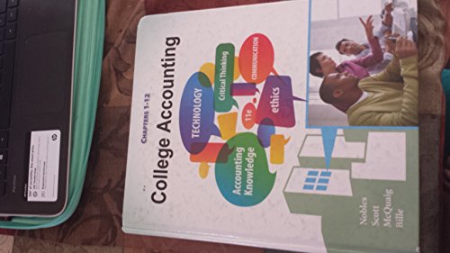 College Accounting, Chapters 1-12 - 4178