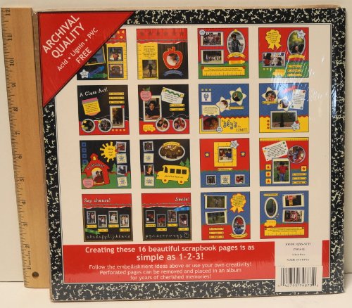 Paper Boutique Simple 1-2-3 School Days Scrapbooking