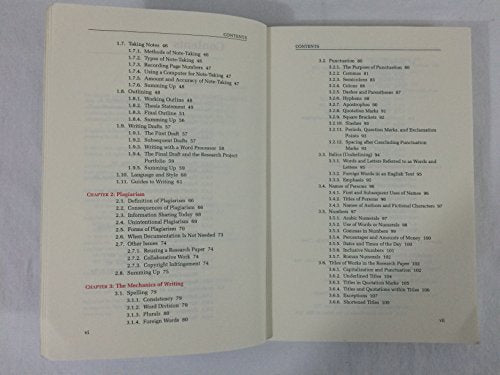 MLA Handbook for Writers of Research Papers