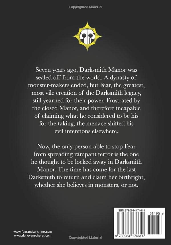 Fear & Sunshine: Book One of the Darksmith Family Legacy
