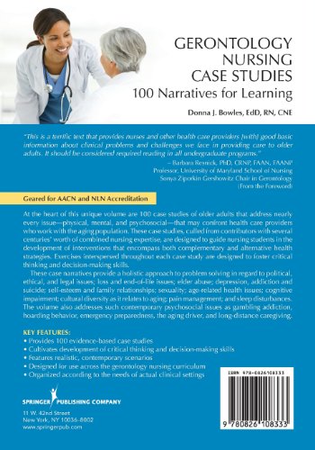 Gerontology Nursing Case Studies - 1567