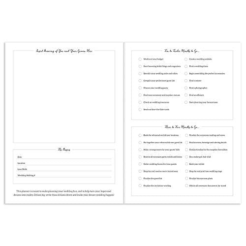 OMG. All the things I do, before I do Undated Wedding Planner
