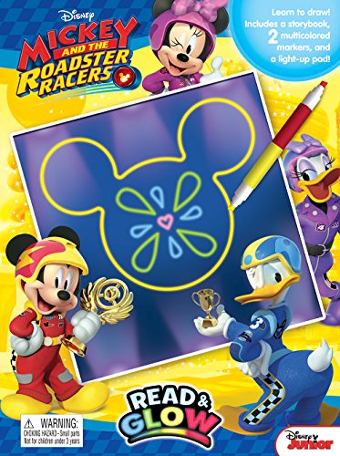 Disney Mickey and the Roadster Racers Read & Glow