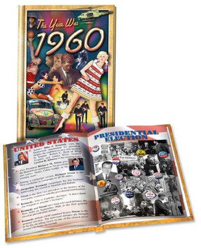 "The Year Was 1960" Mini Book for Birthday or Anniversary - 5927