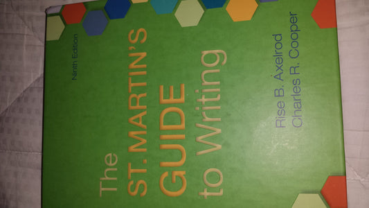 The St. Martin's Guide to Writing